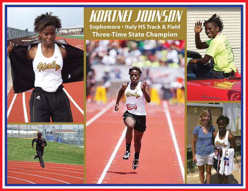 Image: You can help send Kortnei Johnson to Florida to compete in the Nationals this summer. Kortnei, who first became a State champion in 2012 in the Class 2A 100 meter dash, is currently the 2013 State champion and new record holder in both the 100 meter dash and in the 200M meter dash.
    The Nationals will be held July 8-13, 2013 in Orlando, Florida and Kortnei will be competing in the 100M dash and in the 4×100 relay. This event will be televised live on ESPN.