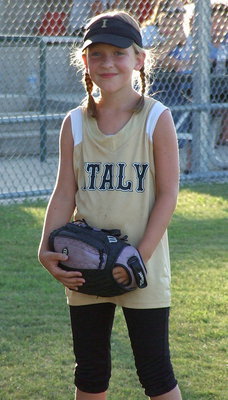 Image: Karley Sigler displays a proud grin with her and her Italy teammates playing at a high level in the championship game.