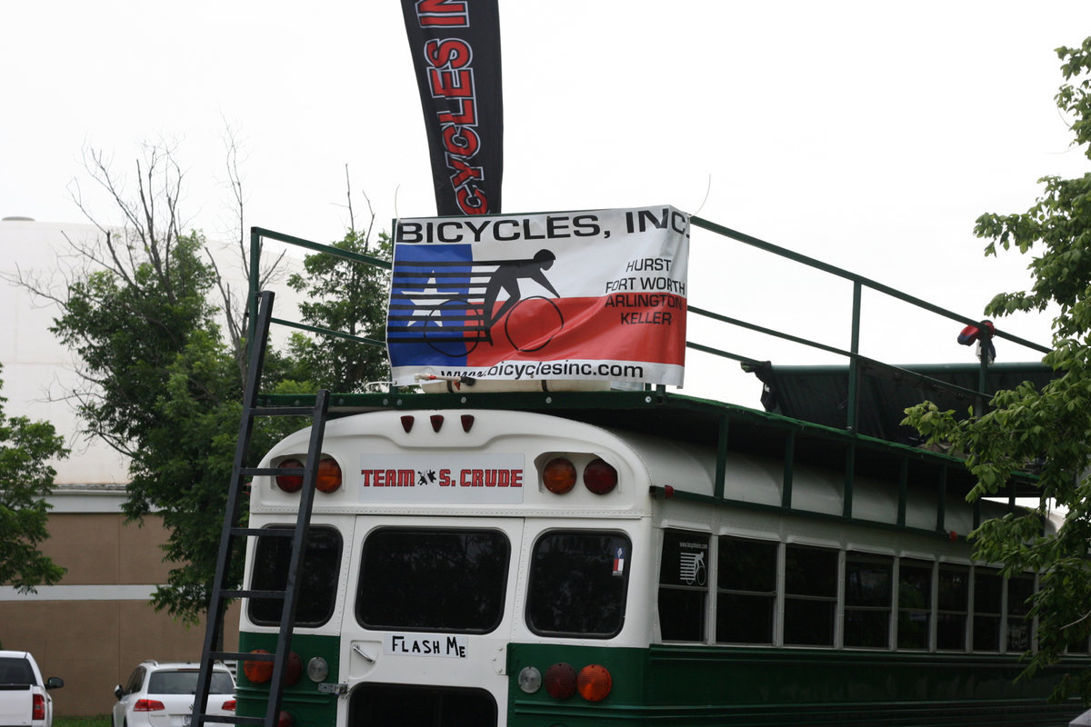 Image: Just one of the many vehicles utilizing the space at our local high school.