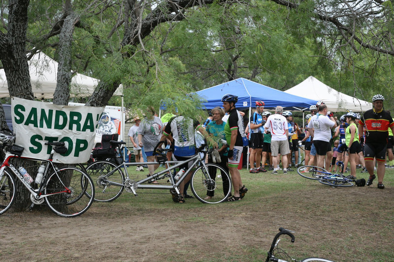 Image: One the cyclists favorite rest stops is located in Frost.