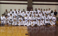 Image: On June 1st, 2013, students from Italy, Milford and the the surrounding area tested for new belts as members of the Hillsboro Unified Tae Kwon Do School. On the panel were Grand Master KeeBee Park-Houston, Master Charles Kight-Chief Instructor and several Black Belts and Black Belt Candidates,