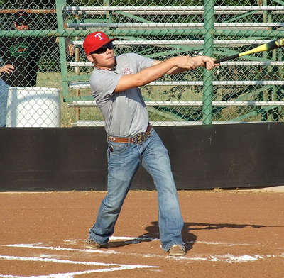 Image: Avalon’s Reece Marshall takes a few swings during the homerun derby.