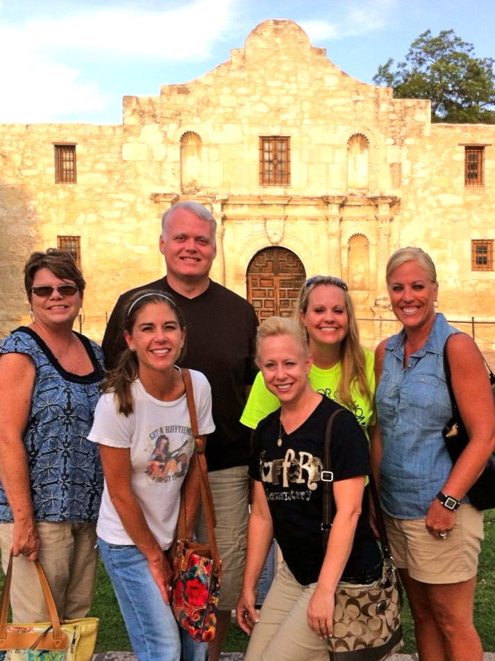 Image: Principal Nash and teachers Paula Mandrell, Tracy Williams, Jane Medrano, Kim Nelson and Rochelle Hellner.