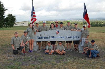 Image: 18 4-H members from Ellis County competed at the State 4-H Shooting Sports Games at the National Shooting Complex in San Antonio.