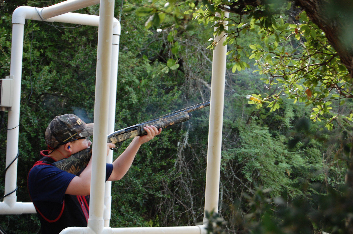 Image: Hunter Hinz’s favorite event is shotgun sporting clays.