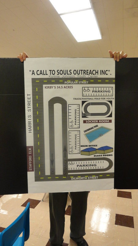 Image: Plans for proposed youth complex through “A Call to Souls Outreach, Inc.”