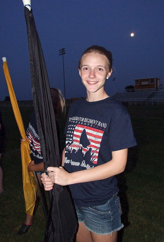 Image: Kayla Cunningham is ready to carry her flag into concert battle.