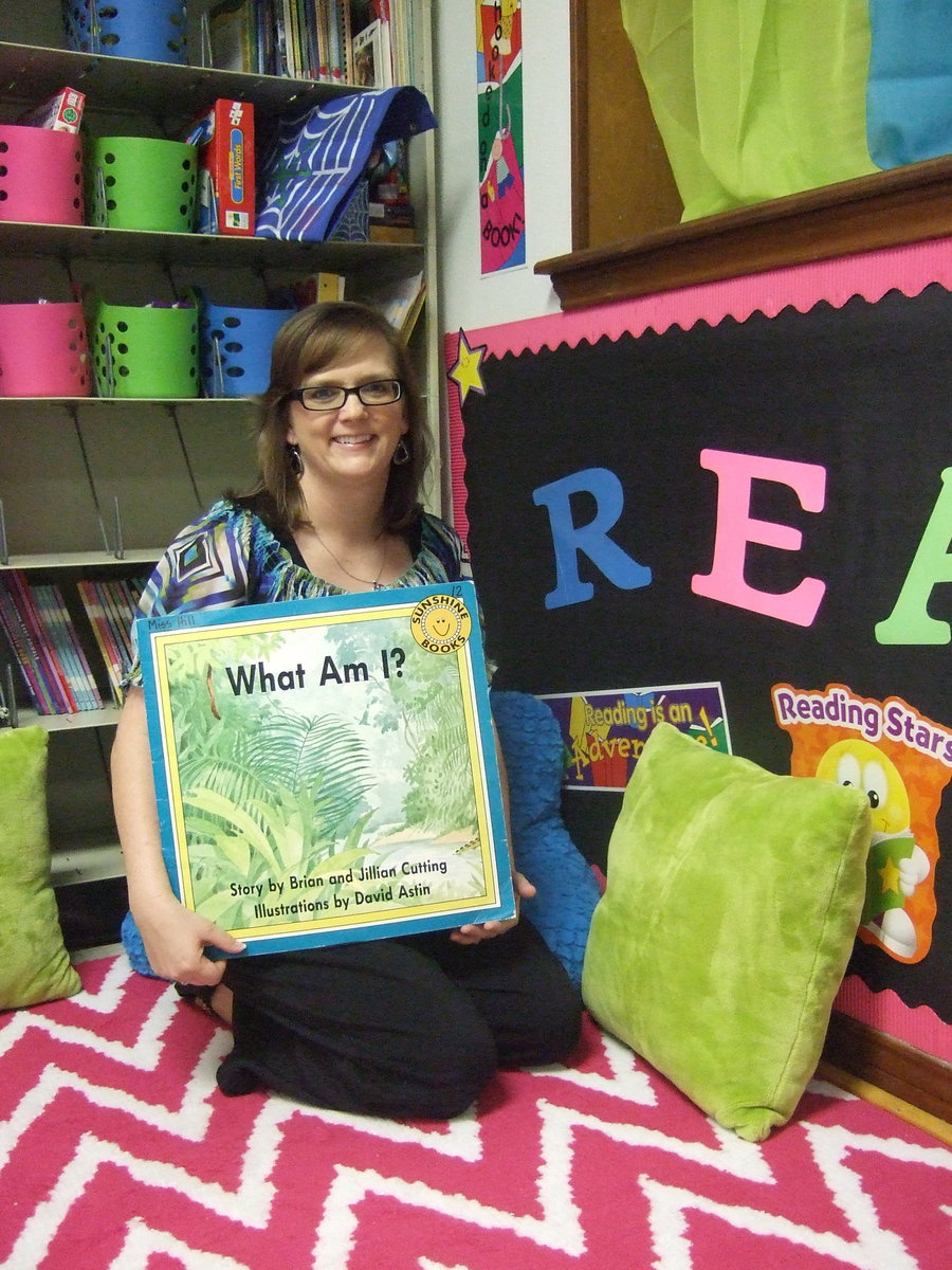 Image: Terri Morten in her reading corner.