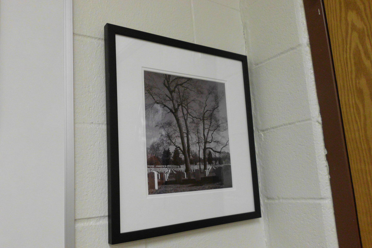 Image: This photograph was taken at the National Cemetery.