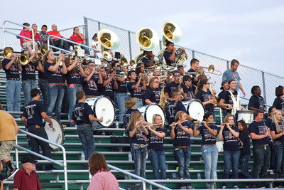 Image: The Gladiator Regiment Band entertains fans before the start of the Classic.