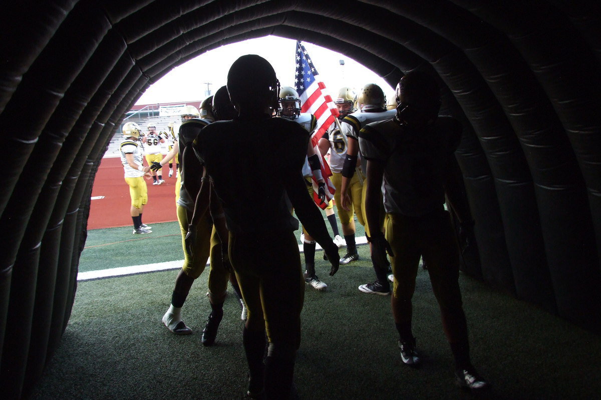 Image: The Gladiators enter the air tunnel!!!