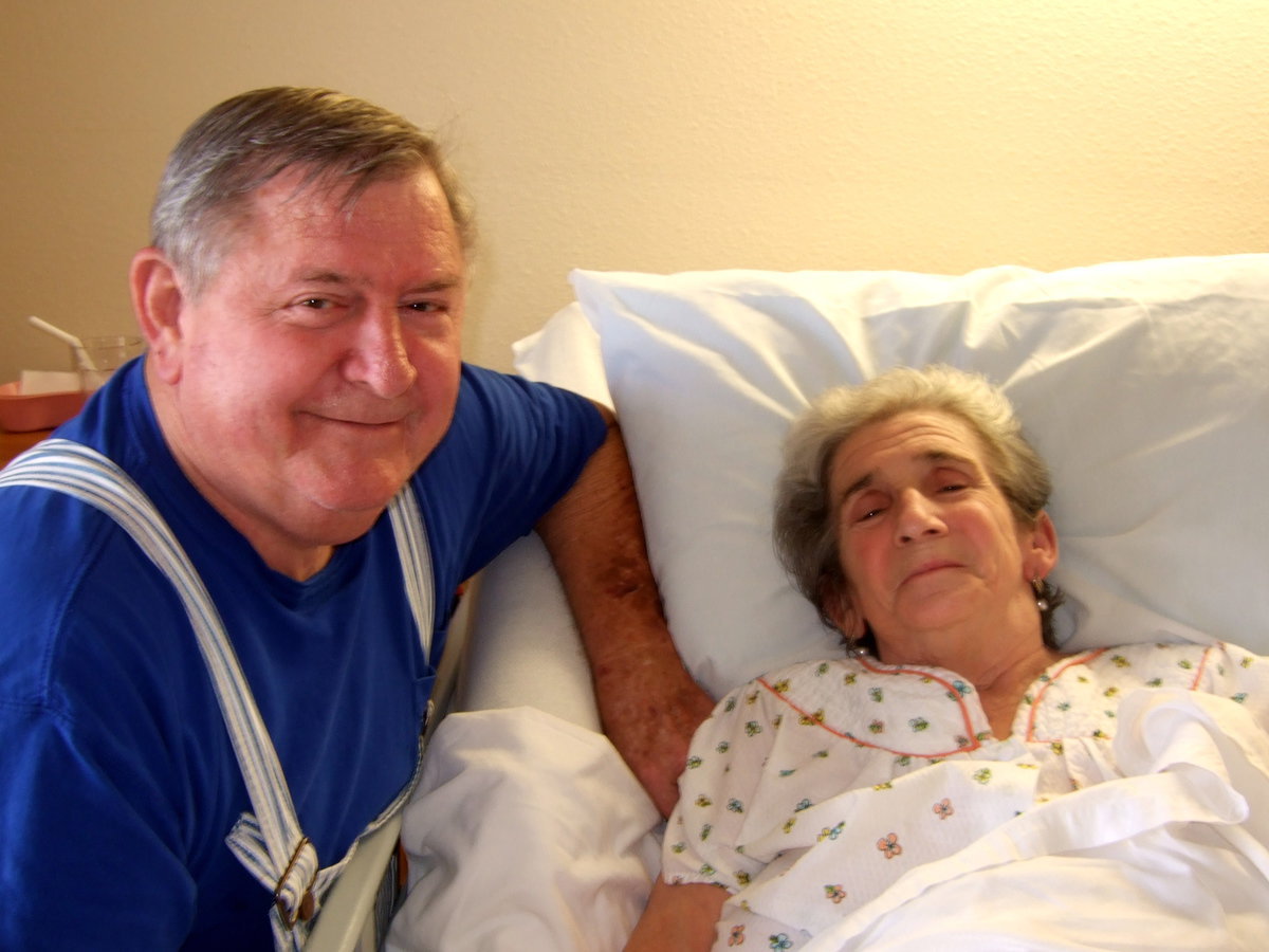 Image: Sharron Osteen (birthday girl) and her husband of 55 years John Osteen.