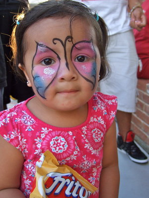 Image: Alyna Hernandez is one of the cutest little butterflies we have seen.