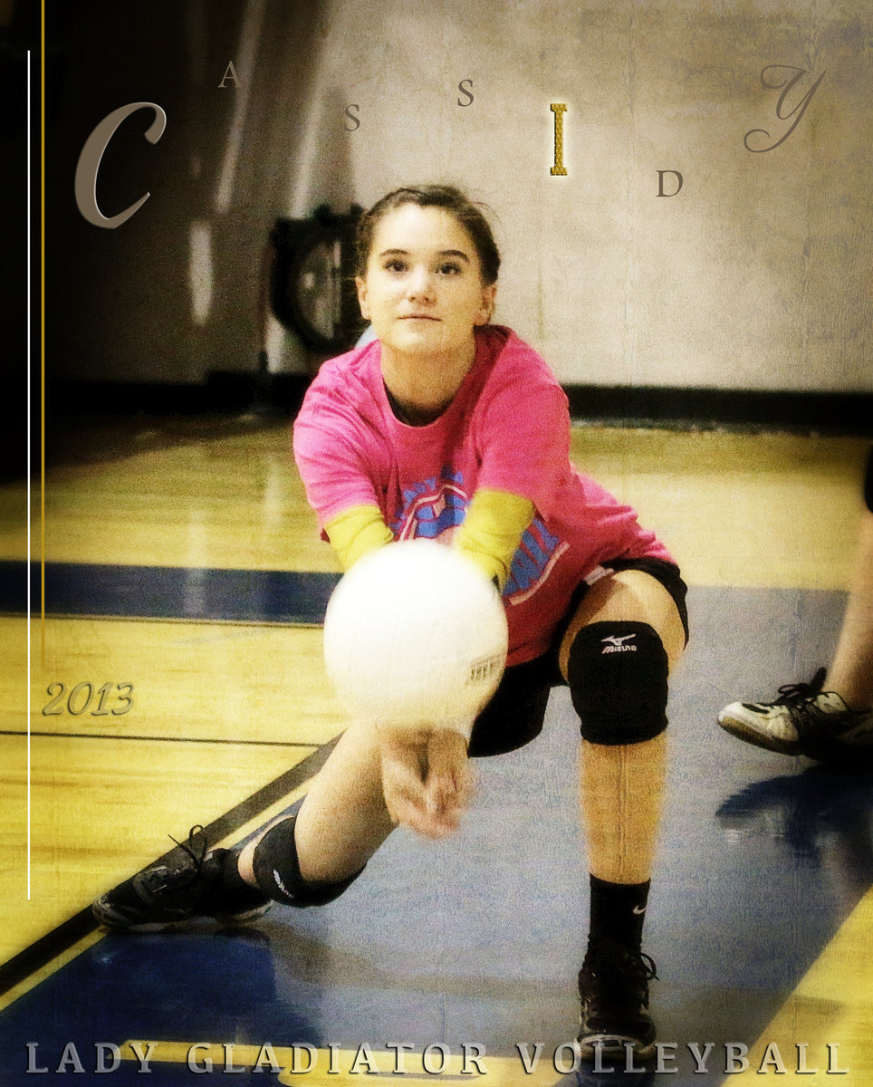 Image: Lady Gladiator sophomore Cassidy Childers.