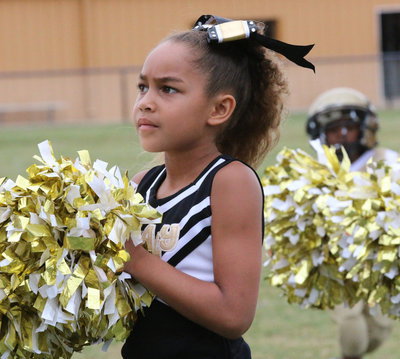 Image: Even the IYAA Cheerleaders had their game faces on against Mildred.