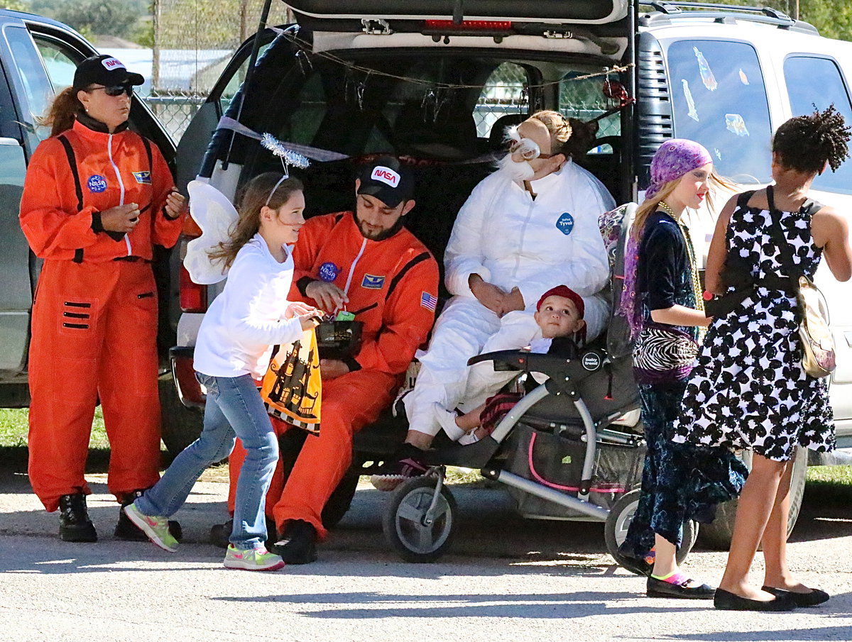 Image: Trunk-or-Treat has taken off at Stafford Elementary.