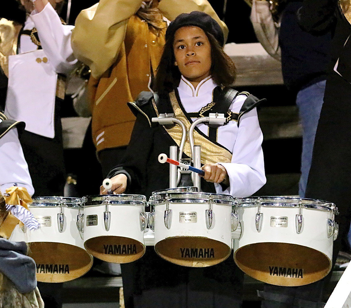 Image: Alex Minton keeps the beat of champions pumping strong.