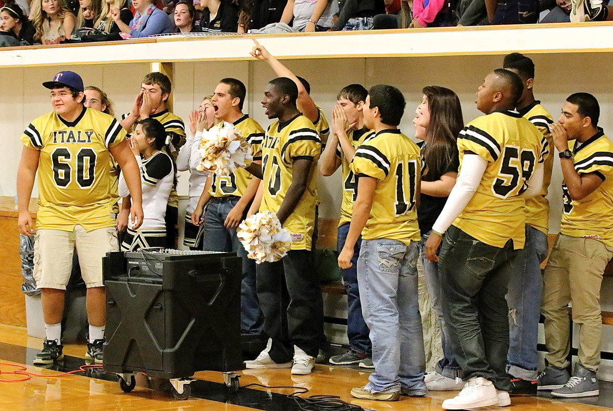 Image: The seniors also show plenty of spirit!