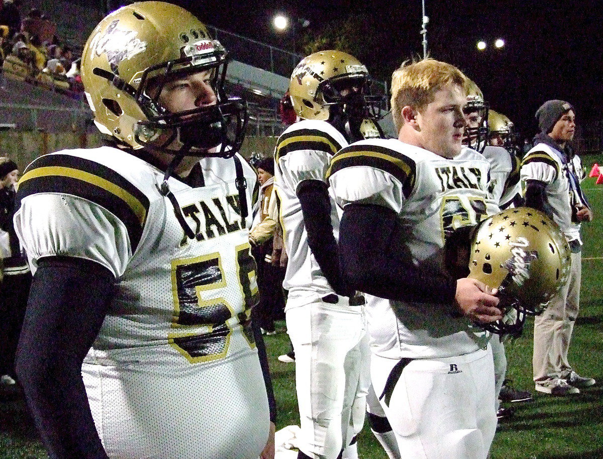 Image: Reality sets in for John Byers(56), Tyler Vencill(65), David de la Hoya(60) and Hunter Merimon(9) as the season nears its end.