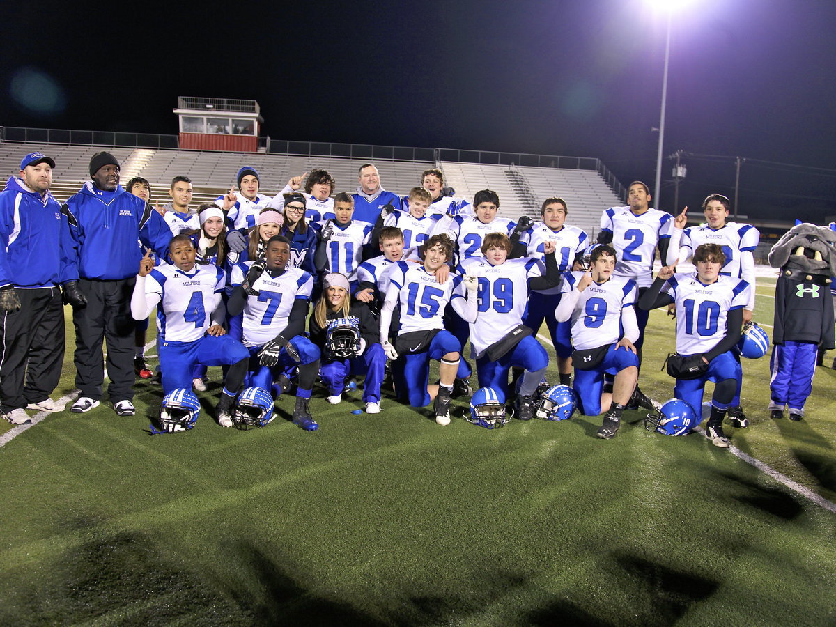 Image: Team picture after winning semi-final game.