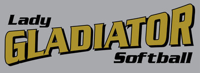 Image: “Solid” Lady Gladiator Softball Design