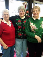 Image: Titus Women, Willa Wheatley, Angie Knott and Maxine Morris all want everyone to have a Merry Christmas!