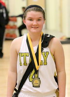 Image: Congratulations to Italy Lady Gladiator Tara Wallis(4) on being selected to the all-tournament team.