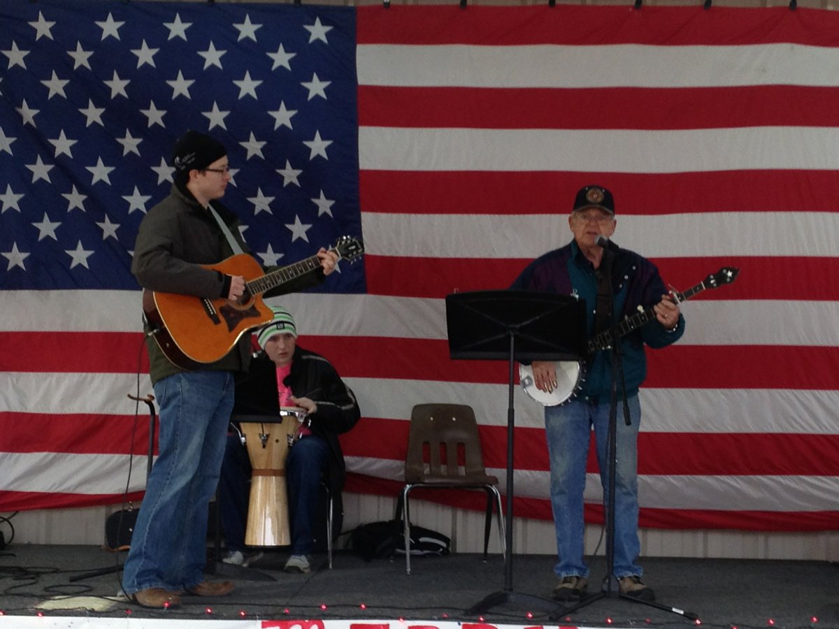 Image: The musical trio featuring Joseph Barrett, Brett Kirton and Ed Norman