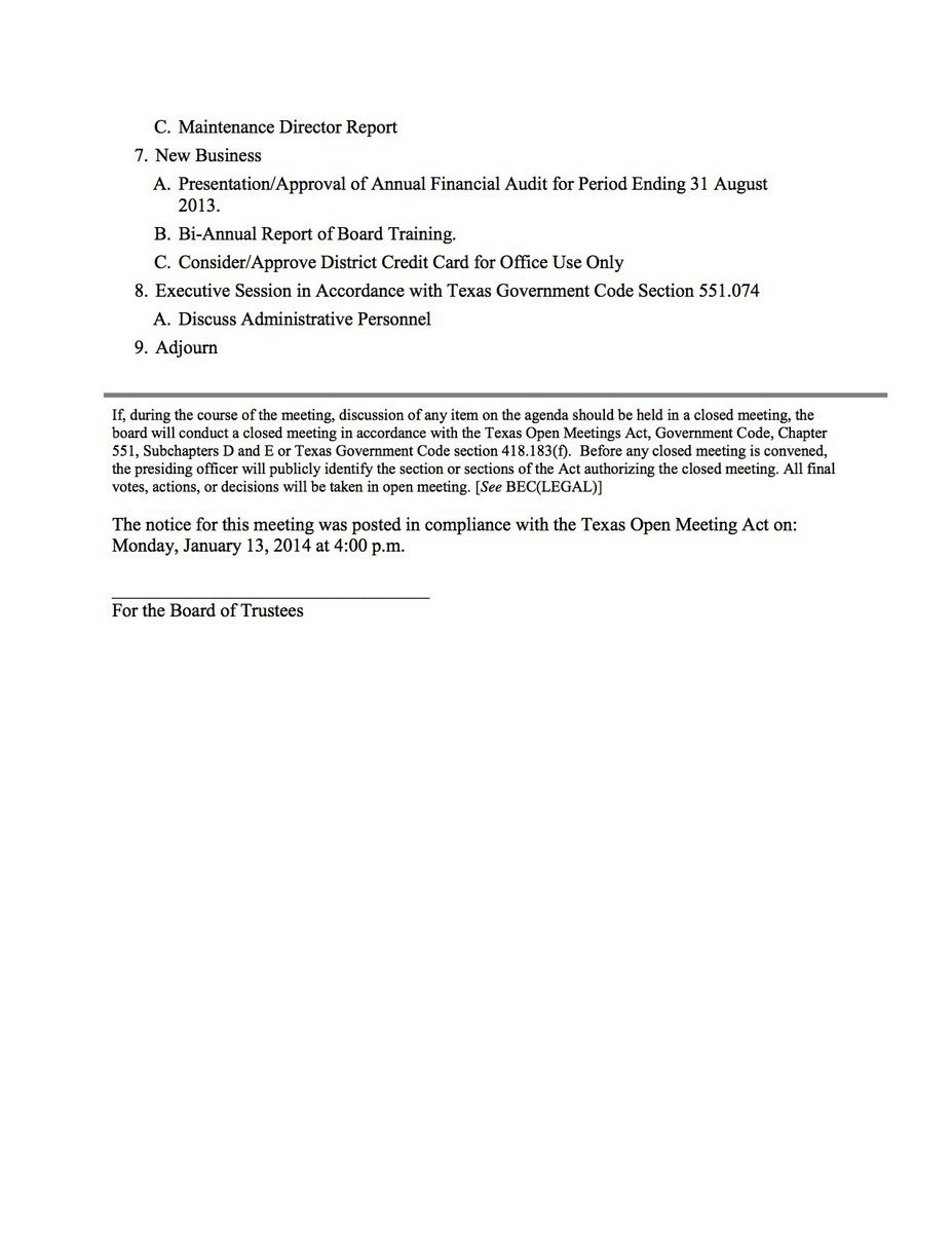 Image: Agenda – page 2