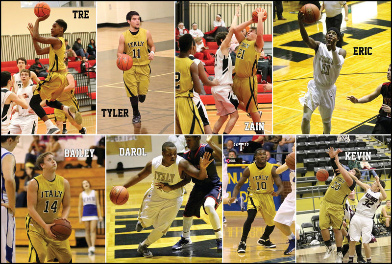 Image: The Italy Gladiator seniors will also be playing in their final home game tomorrow night and will be recognized before the varsity girls game with the presentation beginning at 6:00 p.m. Trevon Robertson, Tyler Anderson, Zain Byers, Eric Carson, Bailey Walton, Darol Mayberry, TaMarcus “T” Sheppard and Kevin Roldan are ready to make their final home game memories while starring under the dome.