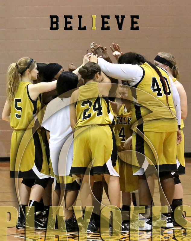 Image: The Italy Lady Gladiators return to the playoffs for the second consecutive season and will challenge Era for the bi-district championship on Tuesday, February 11, at 7:30 p.m. at Saginaw Boswell.