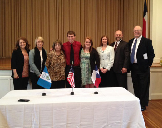 Image: Friends and family gather to celebrate Emily Stiles accomplishment at Daughter’s of the American Revolution Patriot’s Tea Sunday.