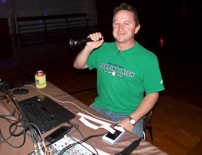 Image: Jon Mathers always volunteers his DJ services to benefit school fundraisers for Italy ISD. What a guy!