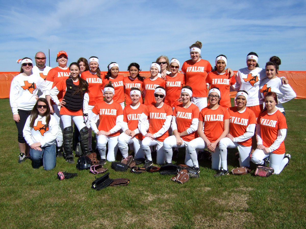 Image: Avalon’s very first girl’s softball team.