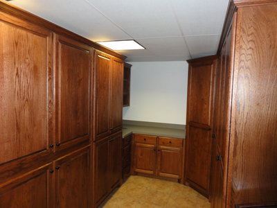 Image: Some of the cabinets built with the 2011 The Catholic Foundation Grant