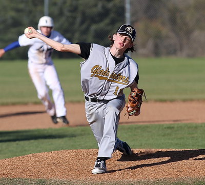 Image: Ty Windham(12) pitches with every fiber of his being.