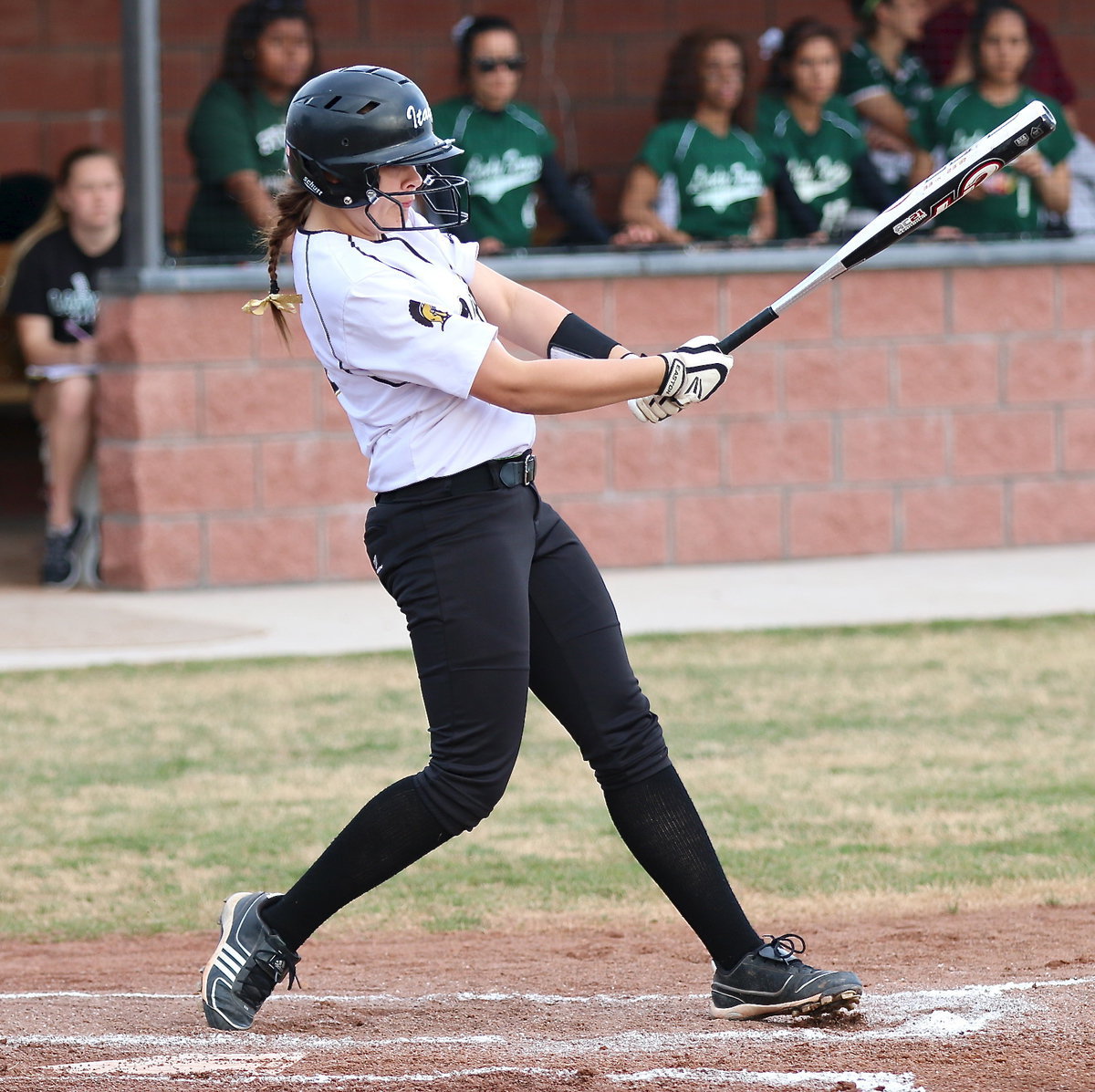 Image: Lillie Perry(9) made plenty of noise during the tournament whenever she went to bat.