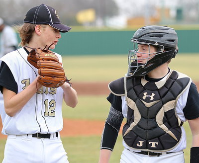 Image: Pitcher Ty Windham and catcher John Escamilla are enjoying their success.