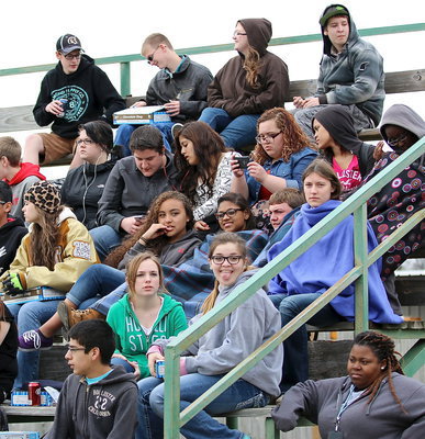 Image: Italy High School students attend Friday’s game to support the baseball team.