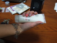 Image: Check out Stephanie’s nails as she is showing us Jamberry’s new moisturizing cream.