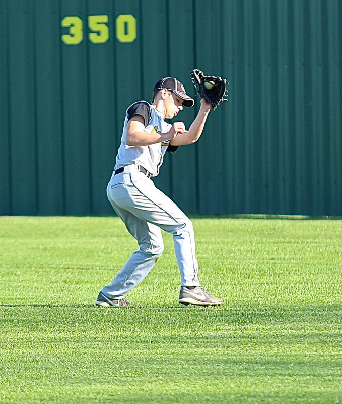 Image: Ryan Connor(4) turns a practice catch into a highlight catch with Italy’s outfielders craving some action.