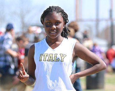 Image: Jaliyah Hall is proud to be representing Italy and playing for the IYAA!