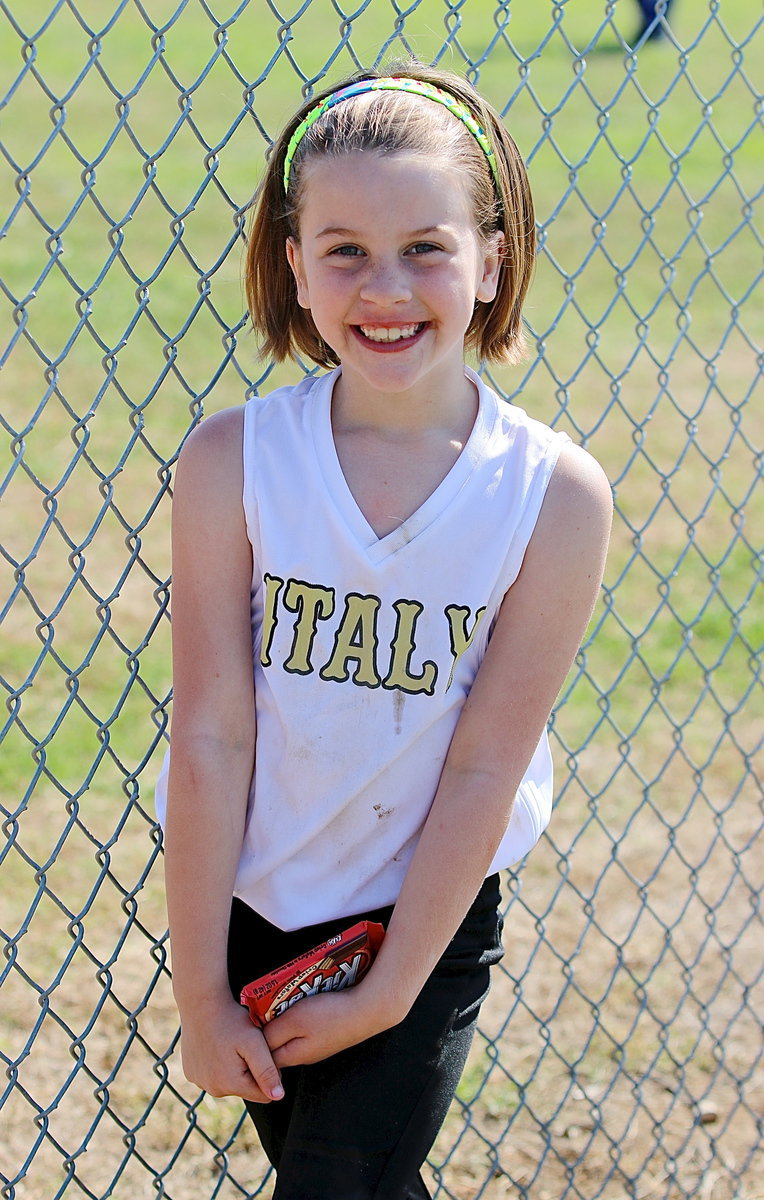 Image: Mia Droll is all smiles after her team’s win over Itasca.