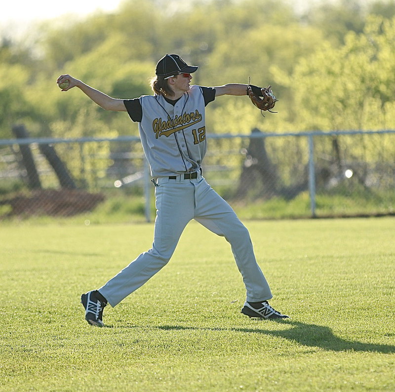 Image: Ty Windham(12) getting loose at second-base.