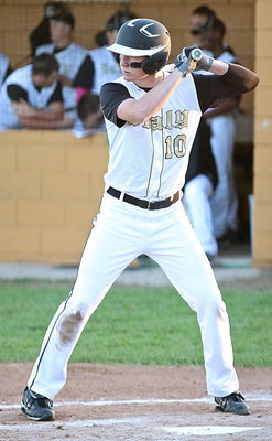 Image: Junior Cody Boyd(10) is ready to take a swing at the Eagles.