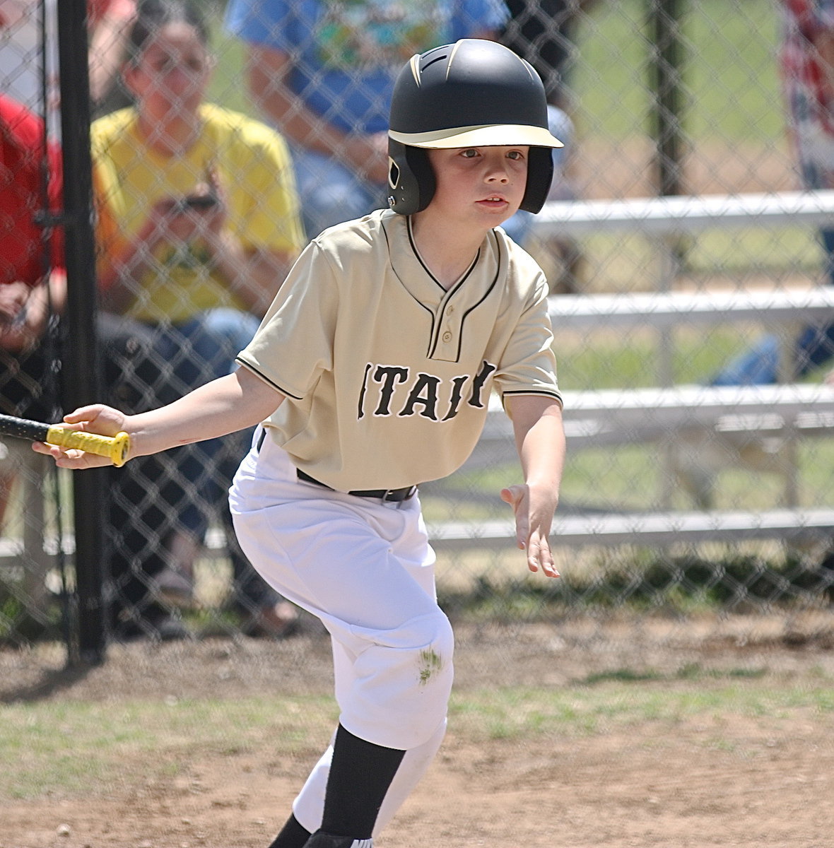 Image: Keep your eye on on this guy! Clayton Hellner is a natural born hitter.