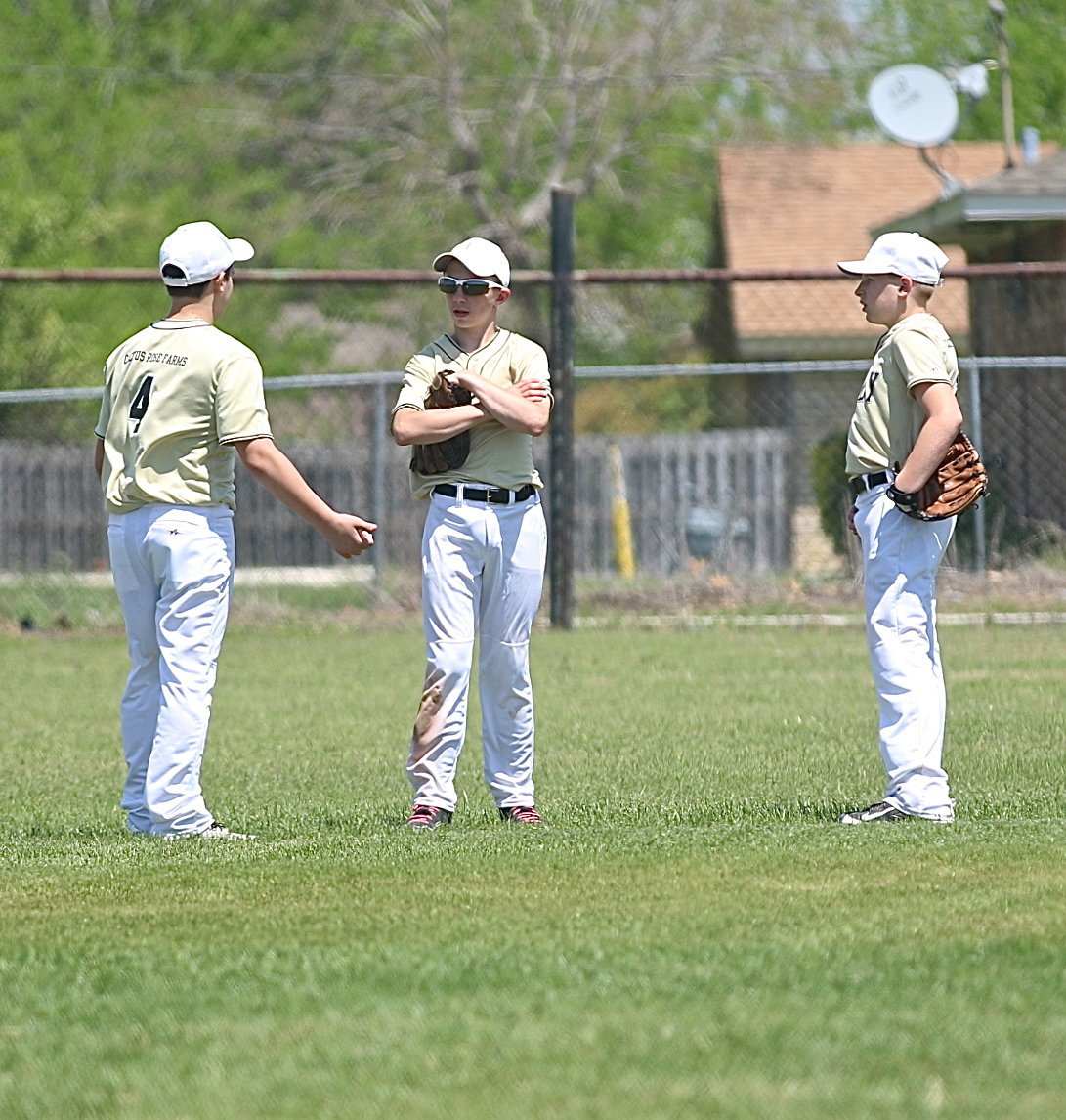 Image: Outfielders have a unique perspective on things.