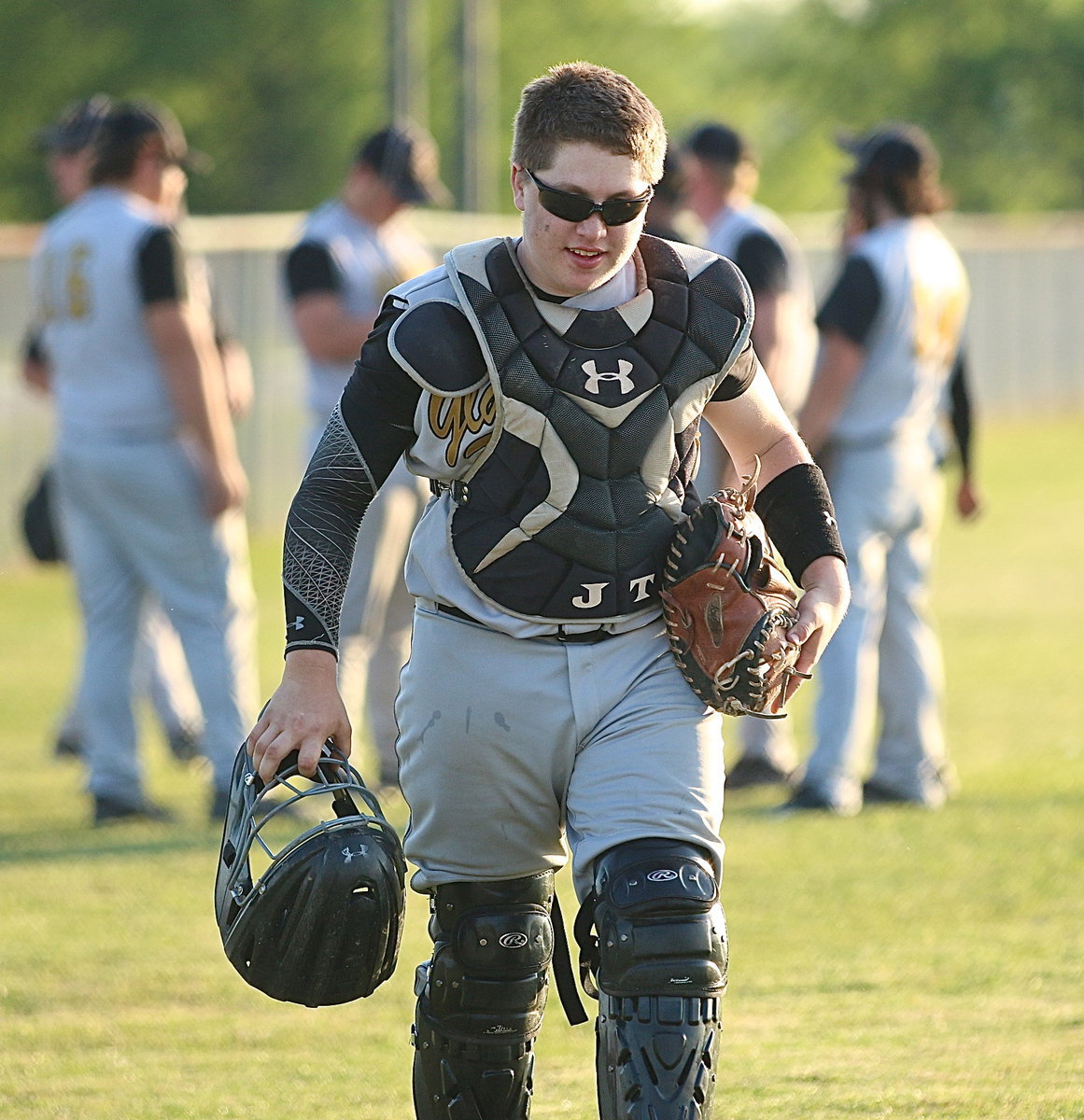 Image: John Escamilla(7) is feeling good about his Gladiators and their ability to get the job done against Itasca.