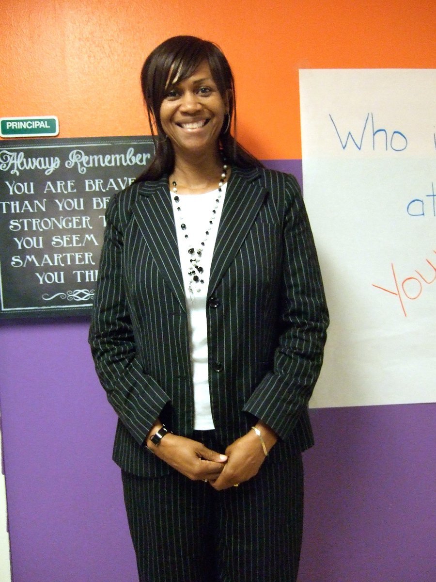 Image: Pamela Thomas, our new principal for Stafford Elementary.