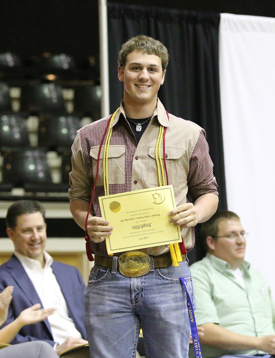 Image: The Principal’s SAT College Readiness Scholarship recipient is Joseph Pitts.